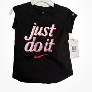 Nike Toddler Girl’s T-Shirt 3T Black NWT